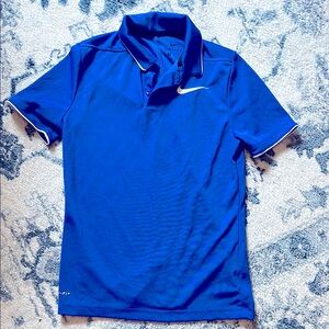 Nike Blue Performance Polo Shirt